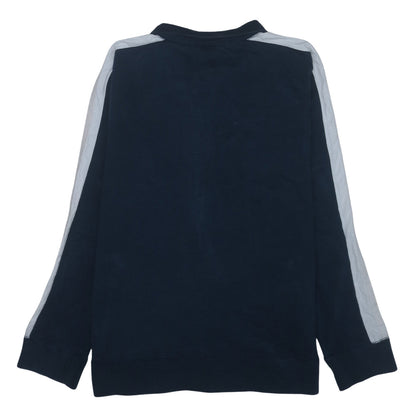 Lonsdale Men's Blue Full Zip Logo Sweatshirt XL