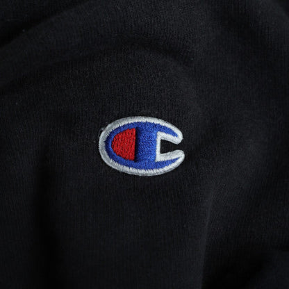 Champion Men's Black XL Pullover Hoodie Fleece Sweatshirt