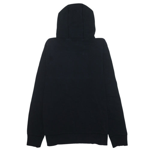 Champion Men's Black Pullover Hoodie 2XL Logo Fleece Sweatshirt
