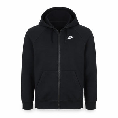 Nike Men's Black Full Zip Hoodie Size S Fleece Sportswear