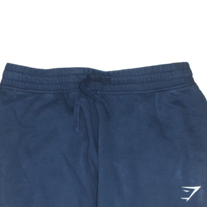 Gymshark Mens Blue Jogger Sweatpants M Regular Fit Elastic Waist