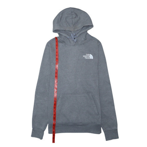 The North Face Men's Grey Pullover Hoodie Size M Outdoor Fleece