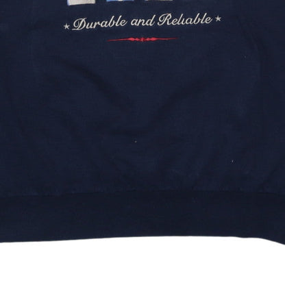 Chaps Ralph Lauren Men’s Blue Embroidered Pullover Sweatshirt M