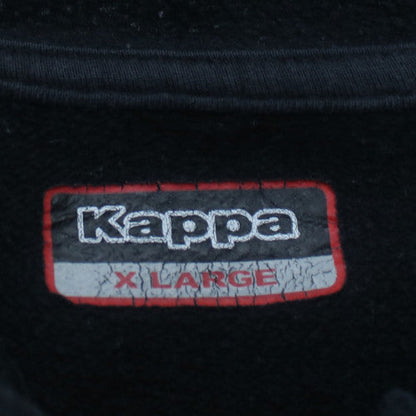 Kappa Men's Black XL Full Zip Hoodie London Lions Sportswear