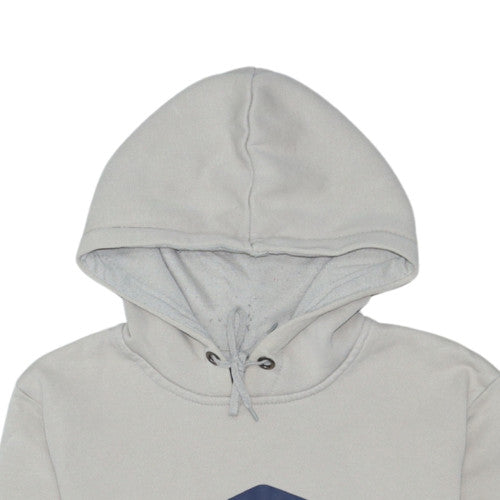 Umbro Mens Grey Pullover Hoodie Small Regular Fit Logo Sportswear