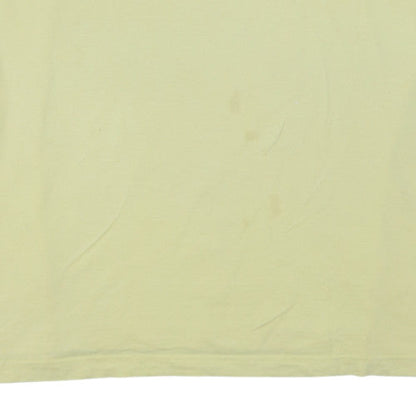 Chaps Men's Yellow Cotton Crew Neck Pocket T-Shirt XXL