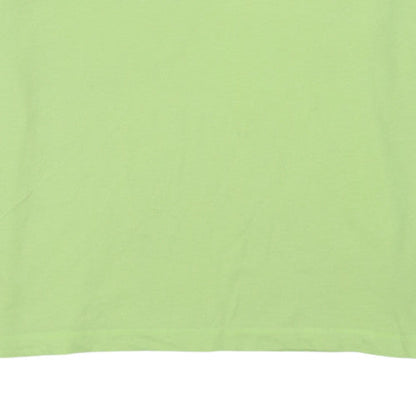 Puma Men's Green 2XL Crew Neck Short Sleeve Sports T-Shirt
