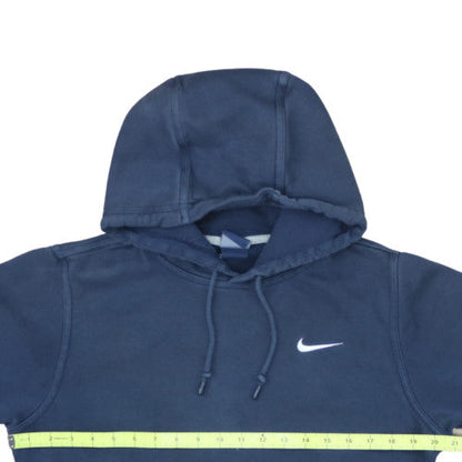 Nike Men's Blue Pullover Hoodie Small - Regular Fit Fleece