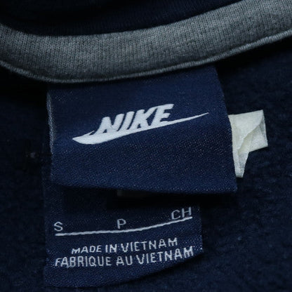 Nike Men's Blue Pullover Hoodie Small - Regular Fit Fleece