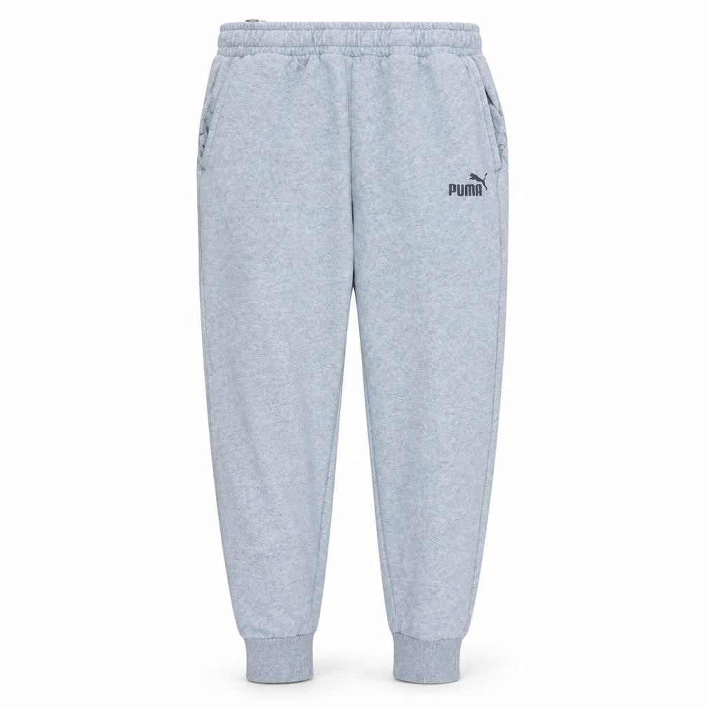 Puma Men’s Grey XL Fleece Sweatpants Joggers Casual Tapered