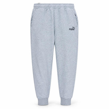 Puma Men’s Grey XL Fleece Sweatpants Joggers Casual Tapered