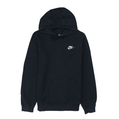 Nike Men's Black XS Pullover Hoodie Cotton Fleece Sportswear