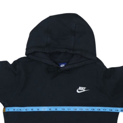 Nike Men's Black XS Pullover Hoodie Cotton Fleece Sportswear