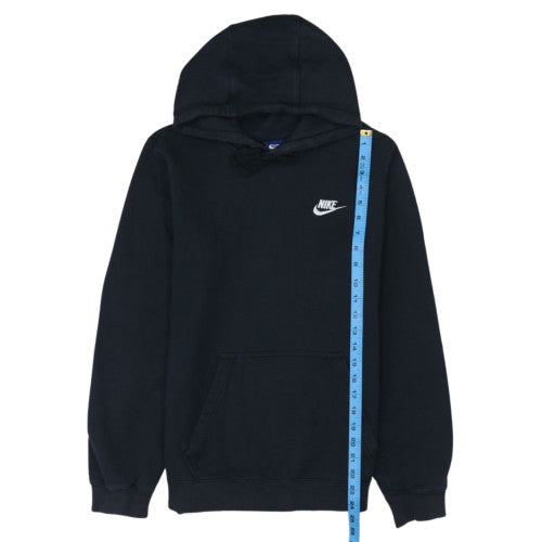 Nike Men's Black XS Pullover Hoodie Cotton Fleece Sportswear
