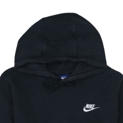 Nike Men's Black XS Pullover Hoodie Cotton Fleece Sportswear