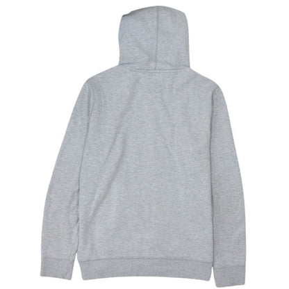 Tommy Jeans Men Grey Full Zip Hoodie L Regular Fit Cotton Blend