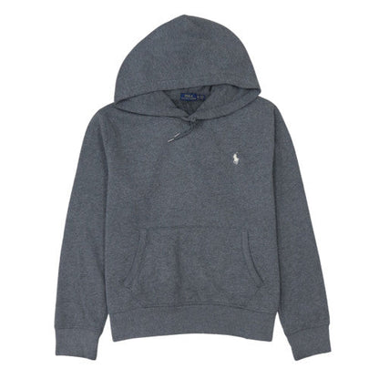 Ralph Lauren Men's Grey XL Pullover Hoodie with Logo