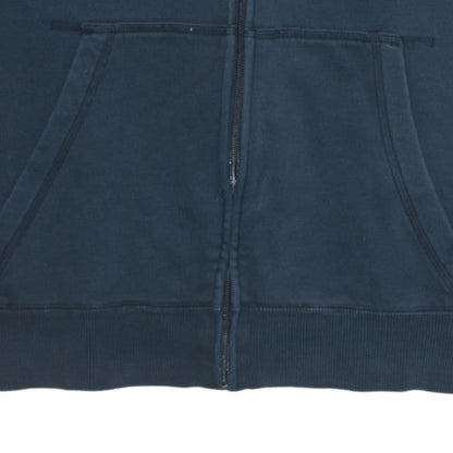 Puma Men's Blue Full Zip Collared Sweatshirt Size L