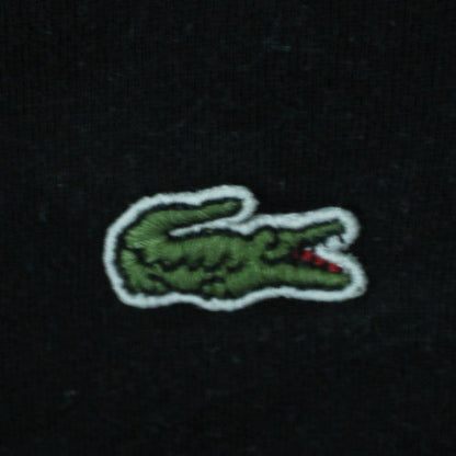 Lacoste Men's Black Regular Fit Cotton Crew Neck Short Sleeve T-Shirt L