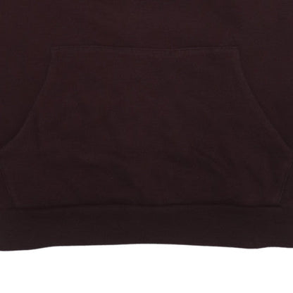 Lonsdale Mens Brown 3XL Pullover Hoodie with Logo Pocket