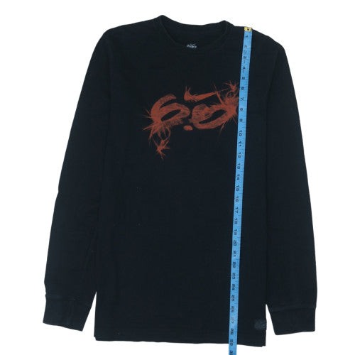 Nike 6.0 Black Long Sleeve Graphic T-Shirt Men's Medium Sportswear