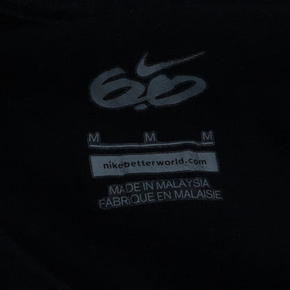 Nike 6.0 Black Long Sleeve Graphic T-Shirt Men's Medium Sportswear