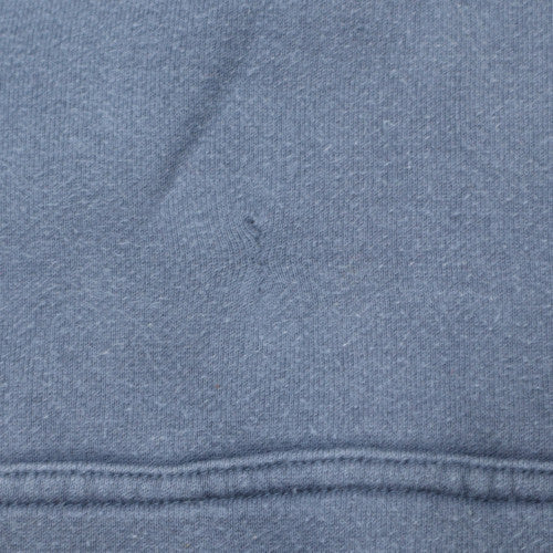 Quiksilver Men's Blue Pullover Hoodie XL Fleece Logo Surf Style