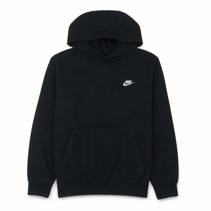 Nike Mens Black Pullover Hoodie M Regular Fit Fleece Sweatshirt