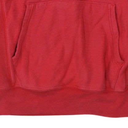 Champion Men's Red Reverse Weave Pullover Hoodie Size S