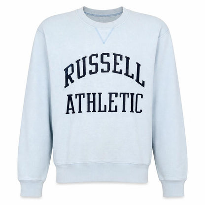 Russell Athletic Mens Blue Small Pullover Crew Sweatshirt