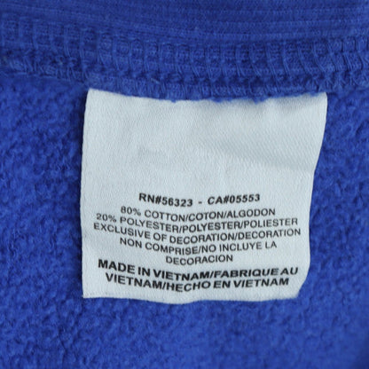Nike Men's Blue 3XL Pullover Hoodie Track & Field Graphic Fleece