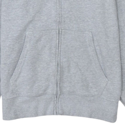 The North Face Men's Grey Full Zip Hoodie Size M Outdoor Fleece