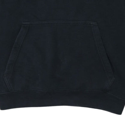 Nike Men's Black Pullover Hoodie M Regular Fit Logo Fleece