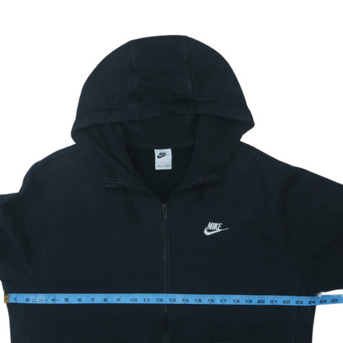 Nike Men's Black Full Zip Hoodie Sweatshirt Size L