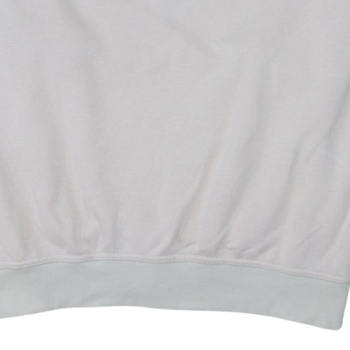 Nike Women Beige Crew Neck Pullover Sweatshirt L