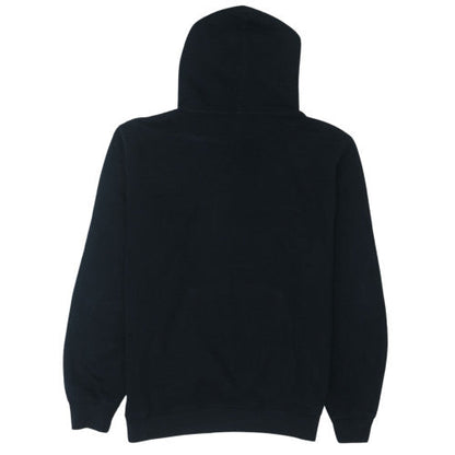 Champion Womens Black Large Pullover Hoodie with Logo Detail
