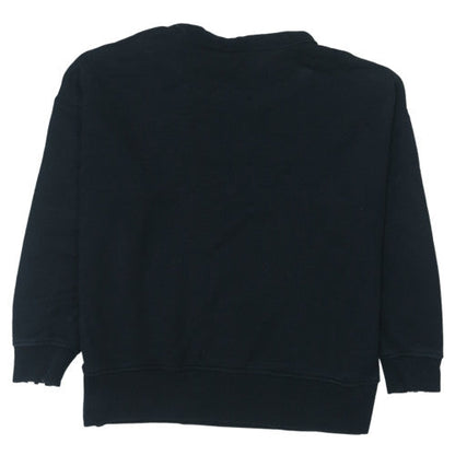 Adidas Women's Black Crew Neck Pullover Sweatshirt Size 14