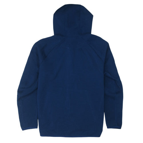 Nike Men's Blue Full Zip Hoodie L Regular Fit Fleece Sweatshirt