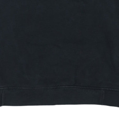 Adidas Womens Black 2XL Pullover Sweatshirt with Stripes