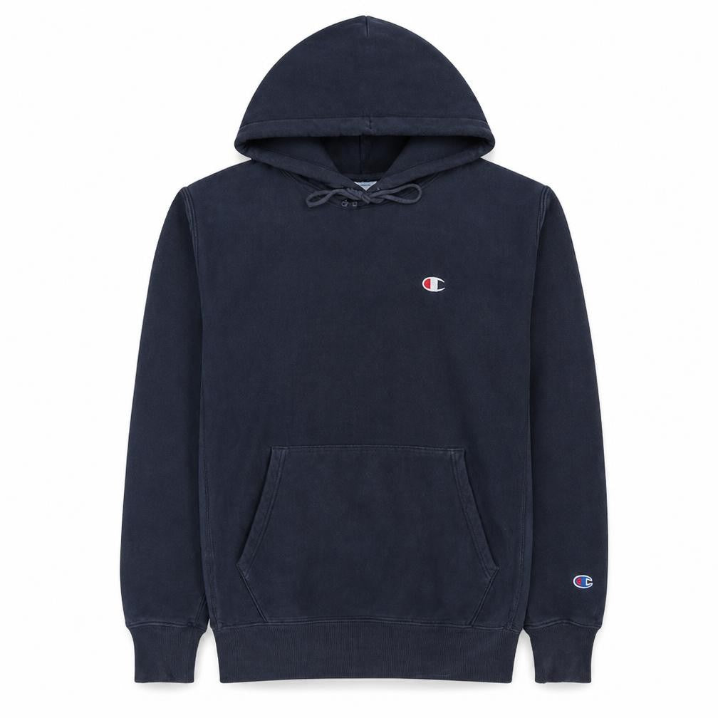 Champion Men's Blue Reverse Weave Pullover Hoodie Size M