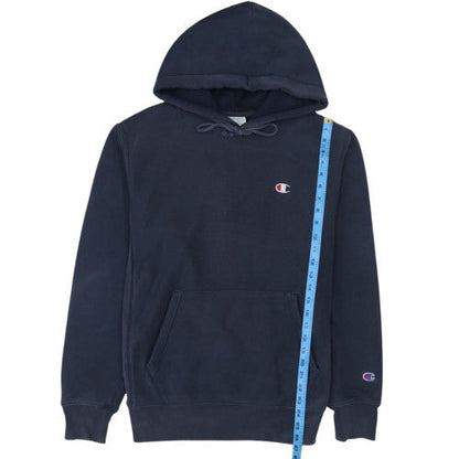 Champion Men's Blue Reverse Weave Pullover Hoodie Size M