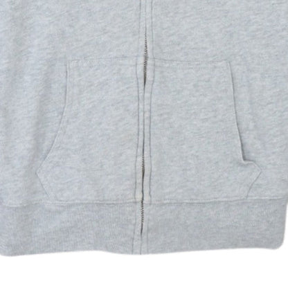 Levi's Women Grey Full Zip Hoodie XS Hooded Graphic Casual
