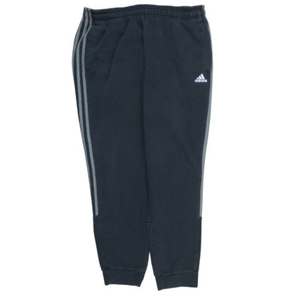 Adidas Men's Black XL Jogger Sweatpants with Elastic Waist