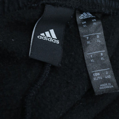 Adidas Men's Black XL Jogger Sweatpants with Elastic Waist