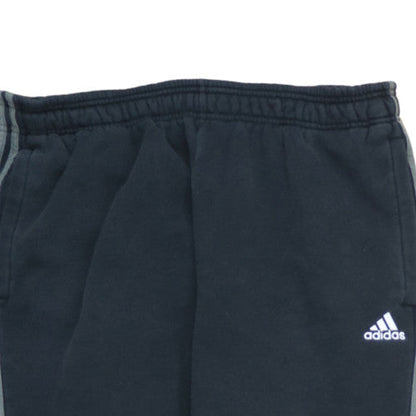 Adidas Men's Black XL Jogger Sweatpants with Elastic Waist
