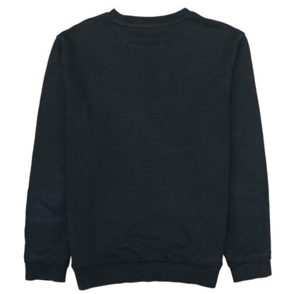 BOSS Men Black M Crew Neck Pullover Sweatshirt with Logo