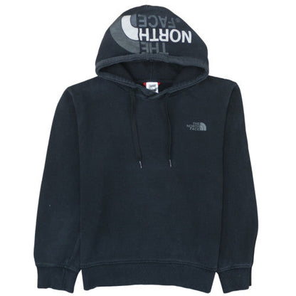 The North Face Men's Black Pullover Hoodie Large Logo Cotton