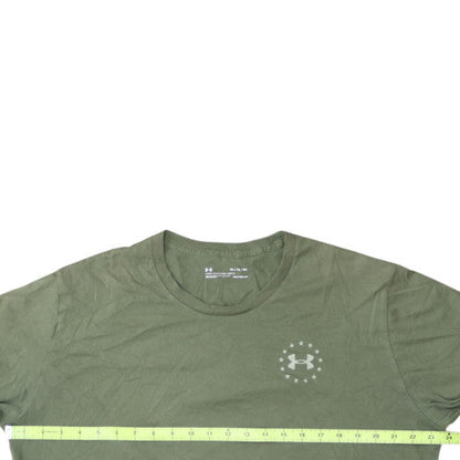 Under Armour Men's Green XL Freedom HeatGear T-Shirt