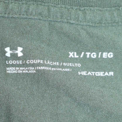 Under Armour Men's Green XL Freedom HeatGear T-Shirt