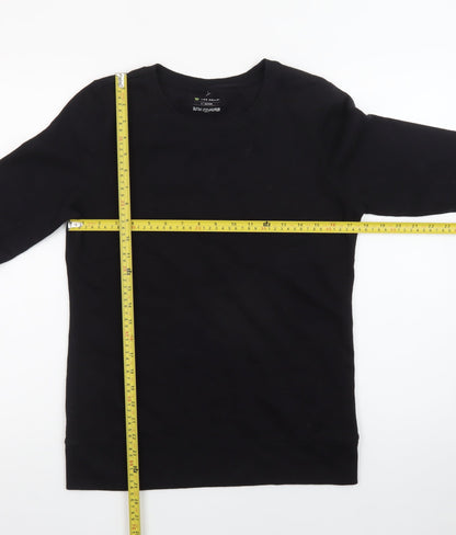 Tek Gear Men's Black Small Pullover Crew Neck Sweatshirt